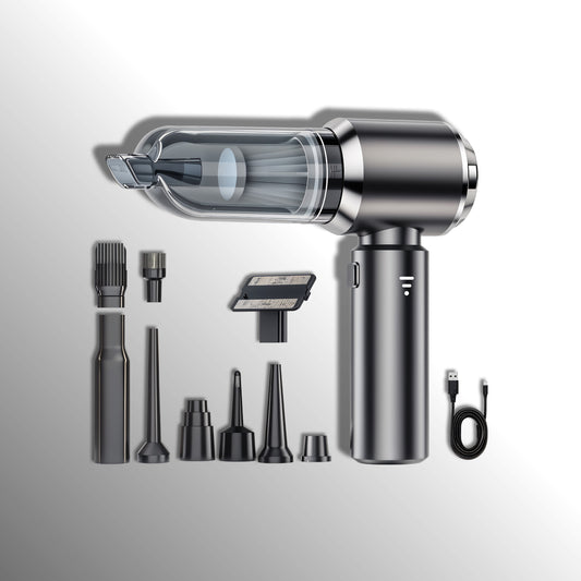 Mini Aspirateur Puissant – Spécial Auto & Recoins